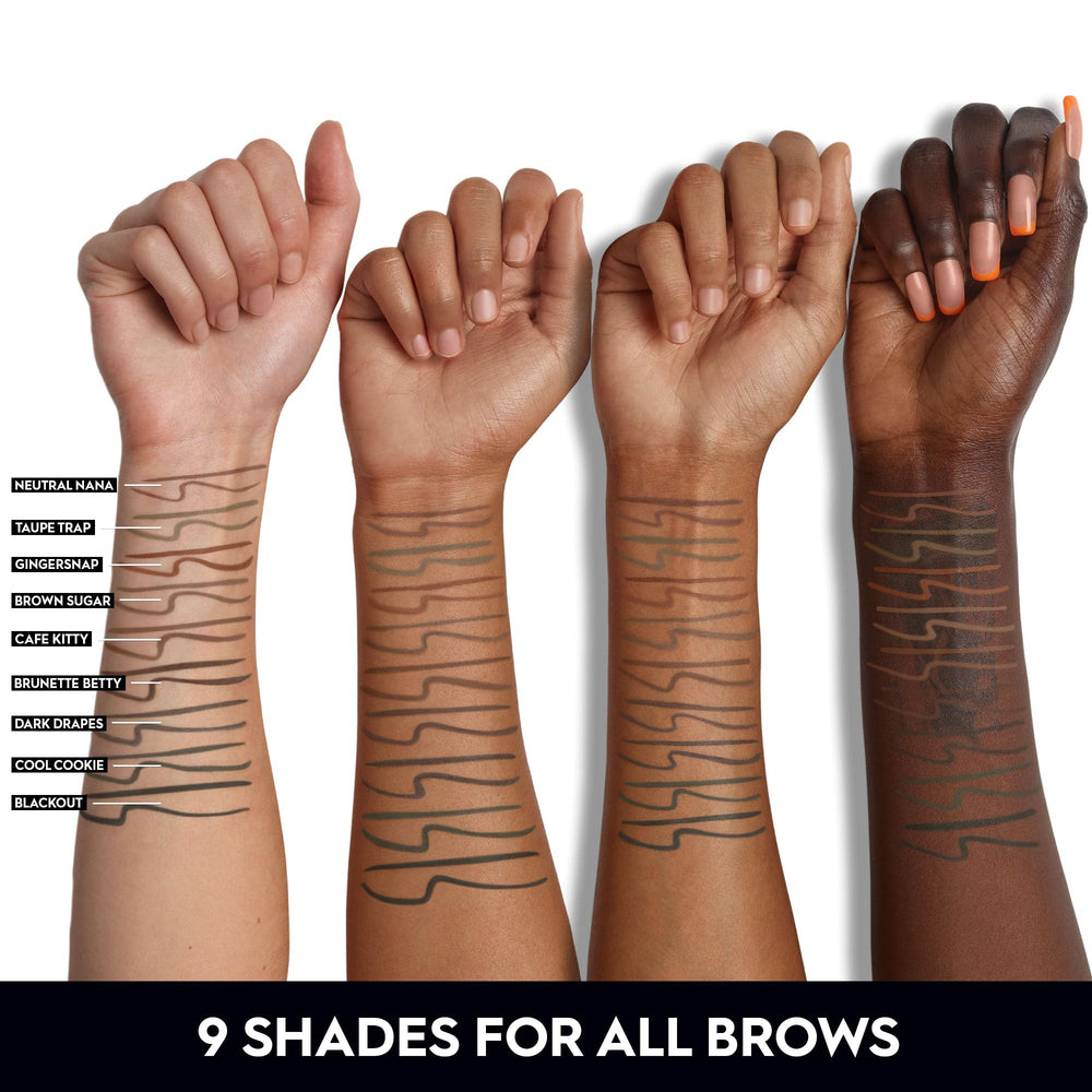 Urban Decay All Nighter setting spray seals brows for longer wear.