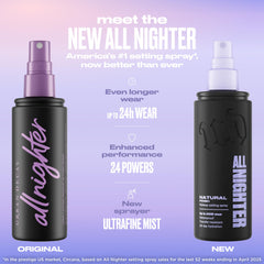 urban decay all nighter spray nozzle in action delivering even coverage that grips makeup