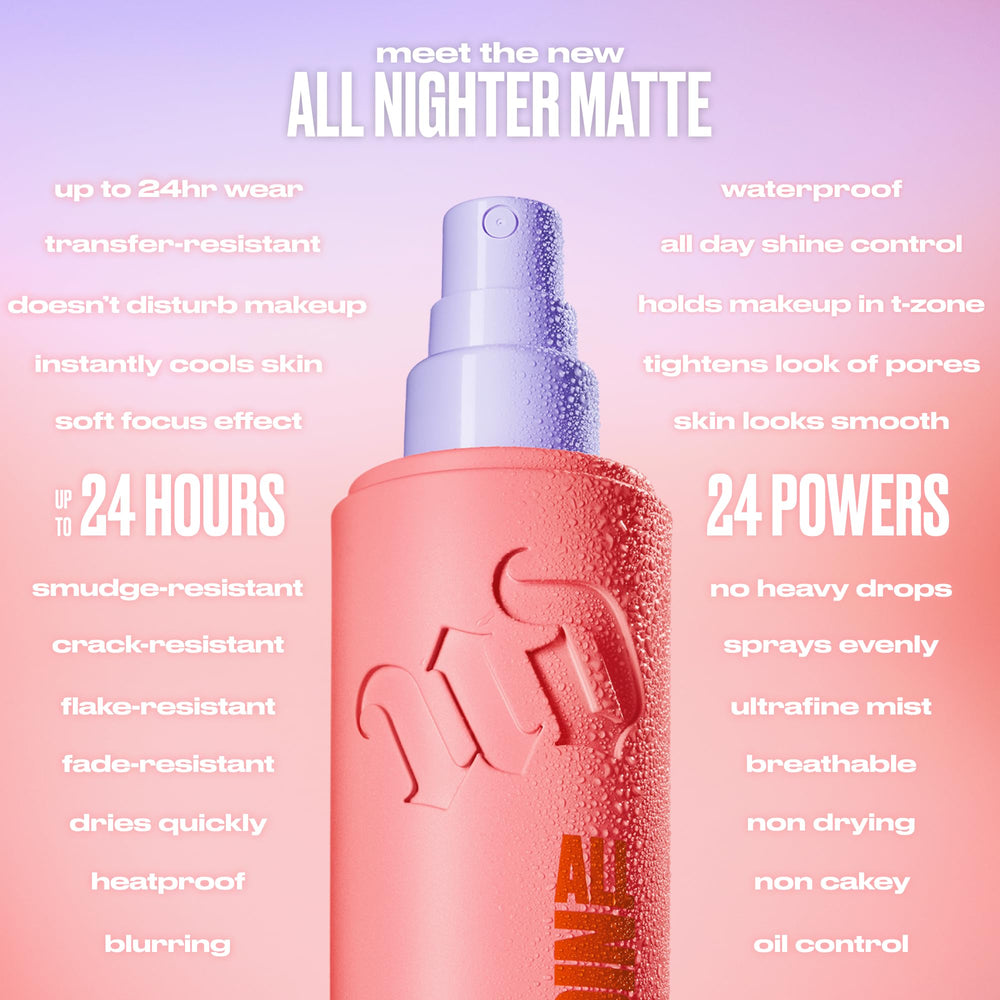 Urban Decay All Nighter transfer-proof swatches illustrate stay-put effect
