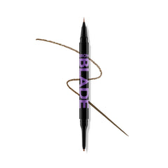 Urban Decay Brow Blade dual-ended pen for natural defined brows with hair-like strokes.