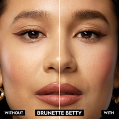 Urban Decay Brow Blade precision brush strokes demonstrate hairlike filling.