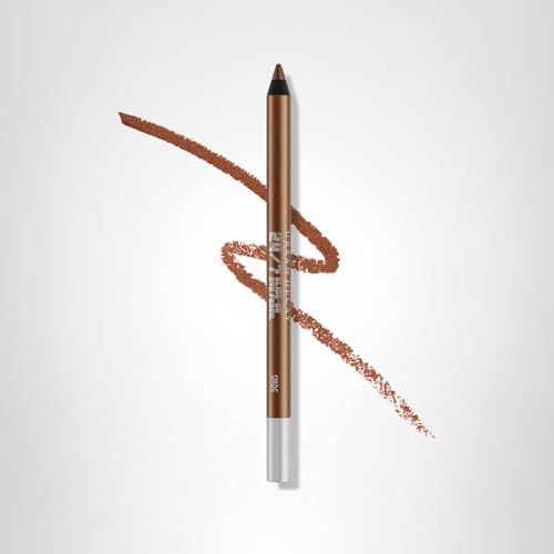 URBAN DECAY copper shimmer eyeliner provides high-impact definition with minimal effort.