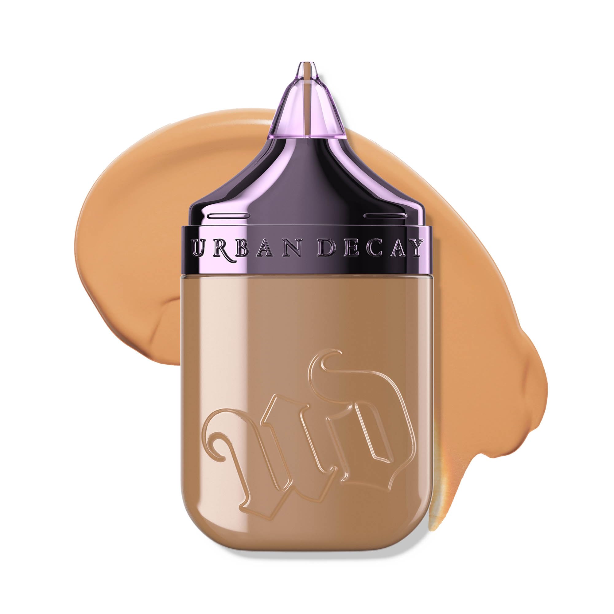 Urban Decay Face Bond foundation shade 17 bottle close-up highlighting natural matte finish and self-setting power