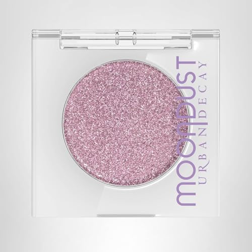 Urban Decay Moondust compact jar showcases sleek, portable packaging for everyday glamour.