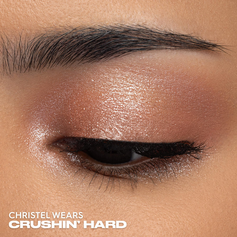 Urban Decay Moondust Space Cowboy with champagne-gold silver sparkle adds versatile dimension.