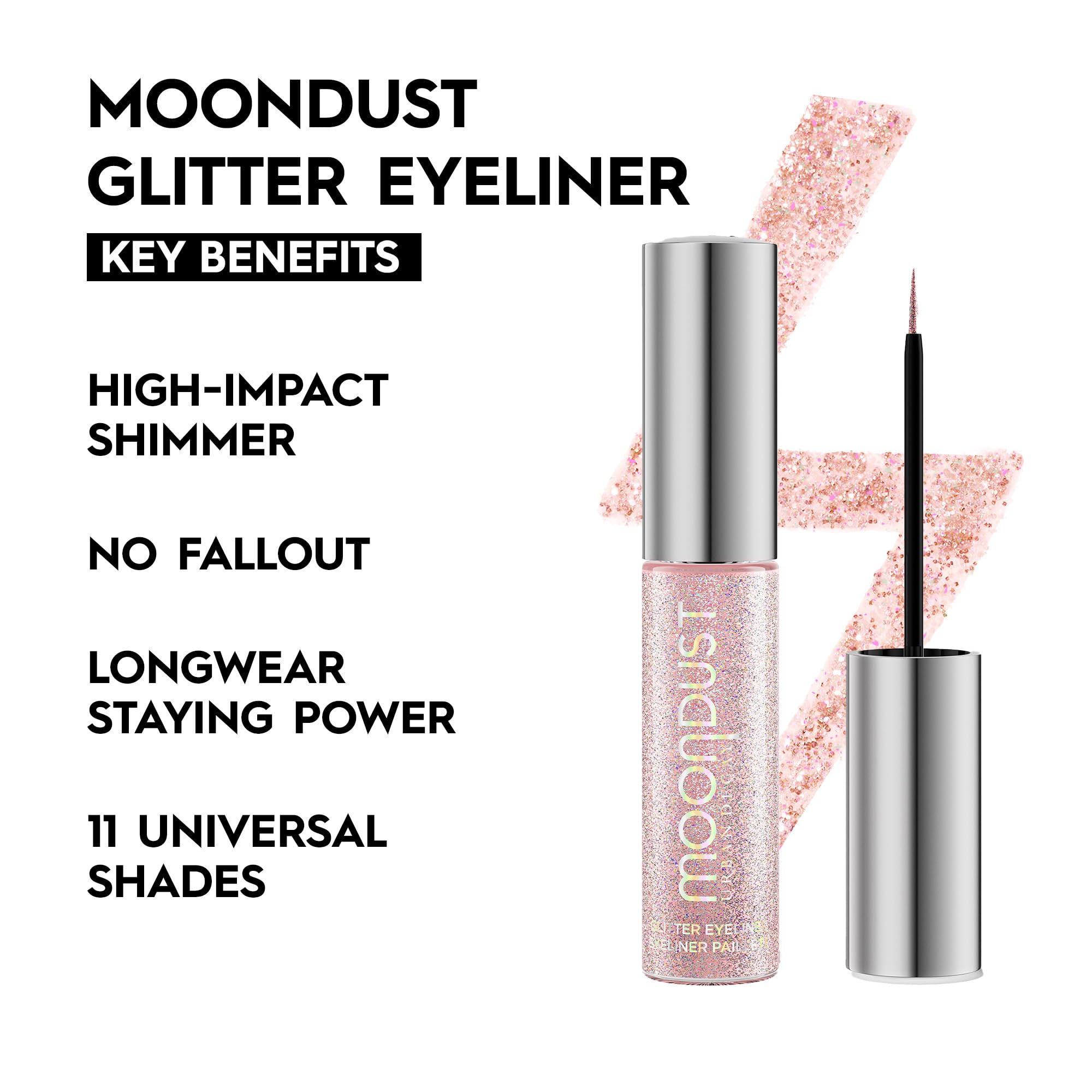 Moondust Grind brush close-up showing thin tip for precise lines
