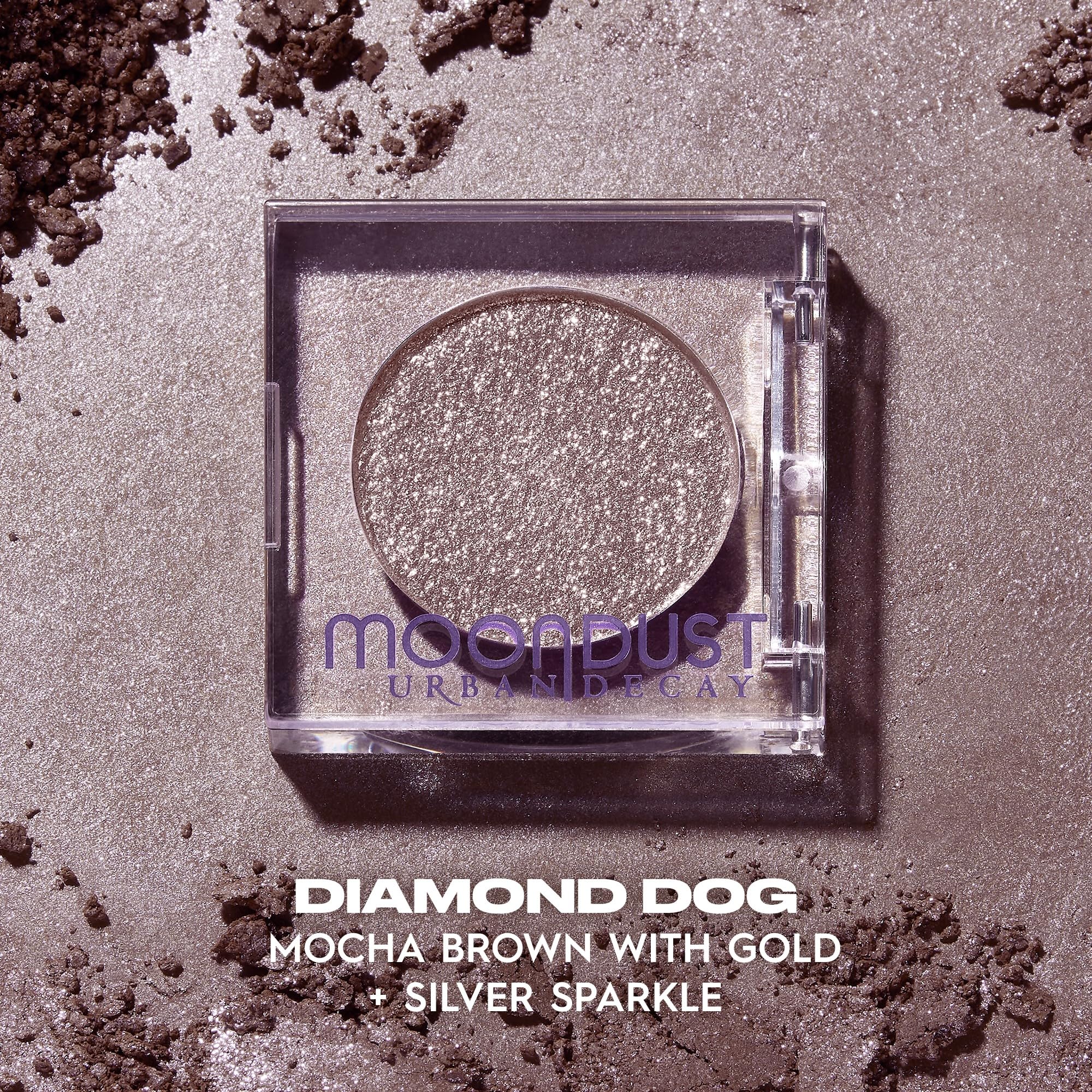 Urban Decay Moondust wet-look glitter on lid for evening shimmer