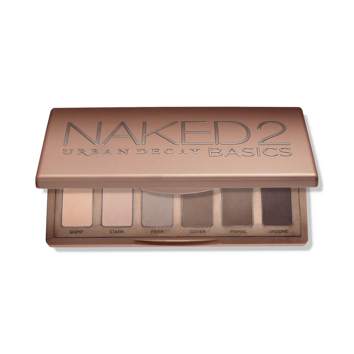 URBAN DECAY Naked 2 Basics mini palette compact with six matte neutrals for versatile day looks