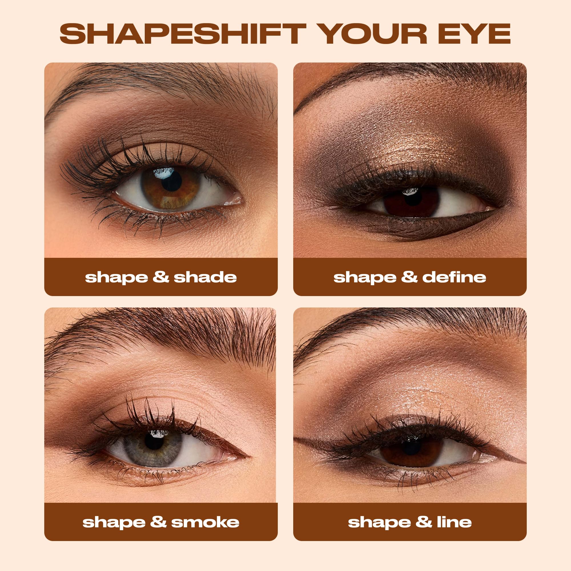 Urban Decay Naked Shaped cream shade closeup for creamy base on lids and cheeks.