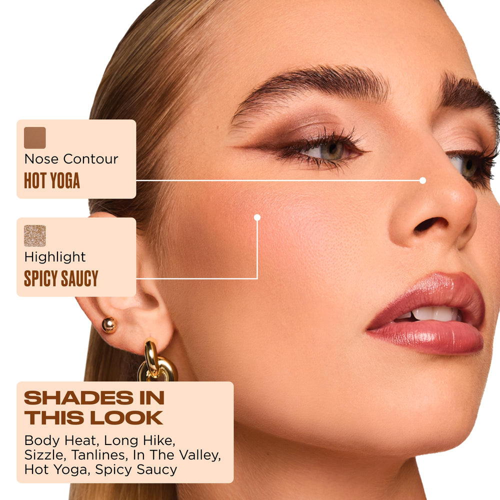 Urban Decay Naked Shaped cream to powder texture enables seamless transitions.