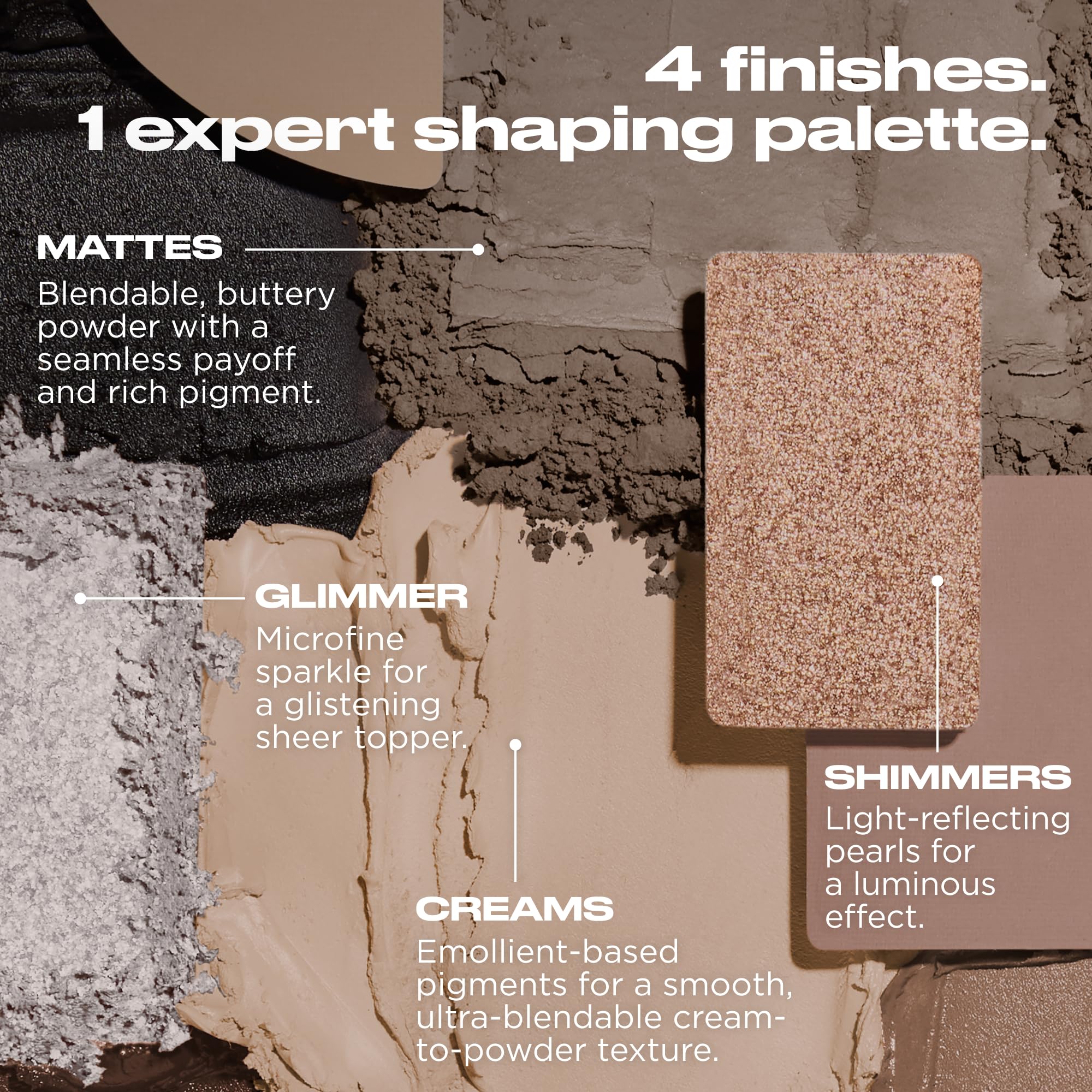 Urban Decay Naked Shaped Palette cream-to-powder texture blends easily