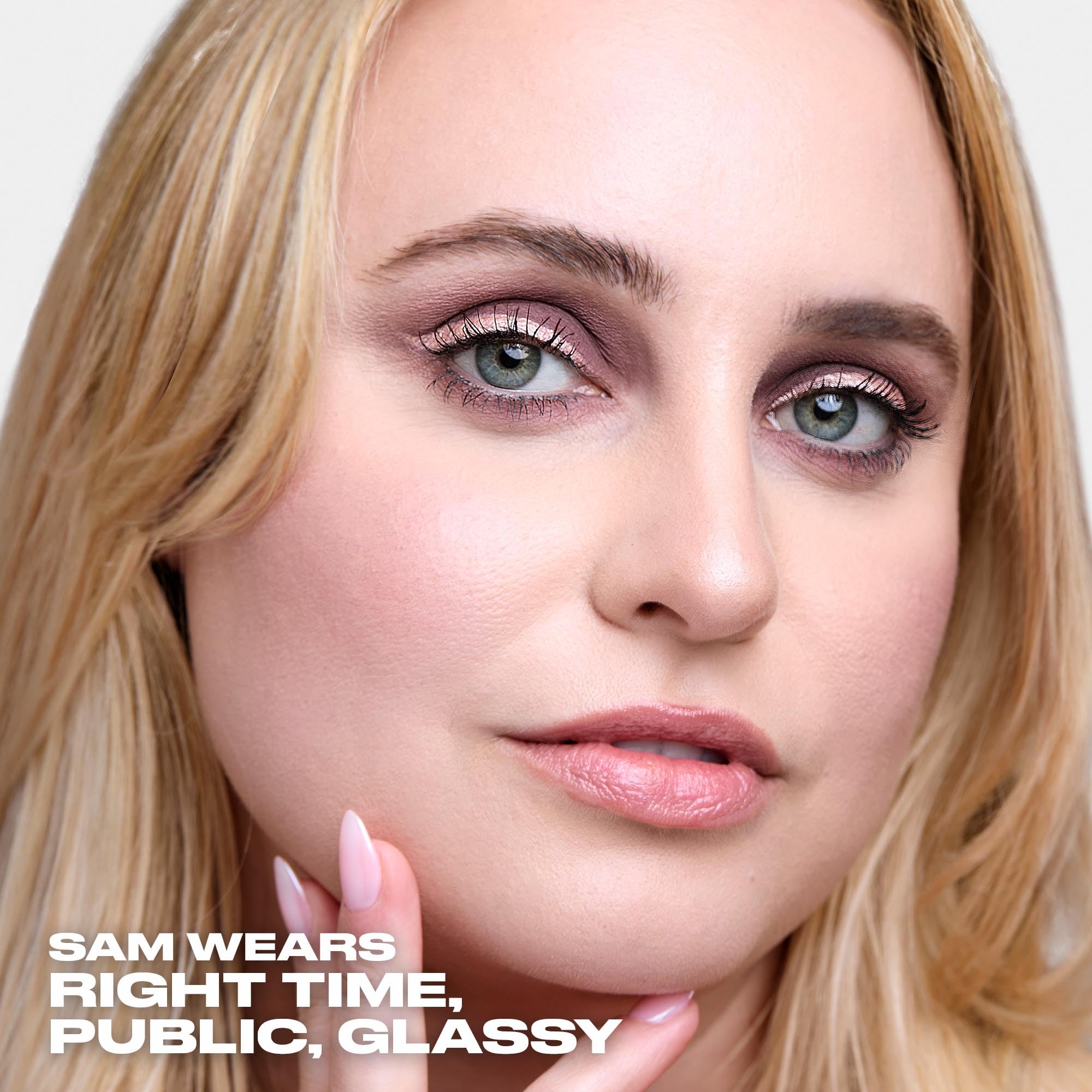 Urban Decay Naked3 Mini day-to-night look using rosy neutrals.