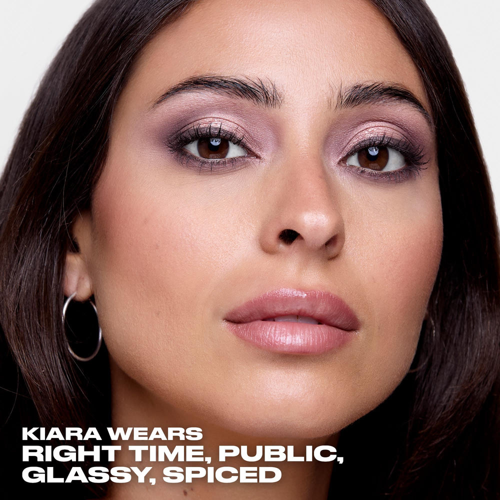 Urban Decay Naked3 Mini glow and shimmer shades add subtle radiance.