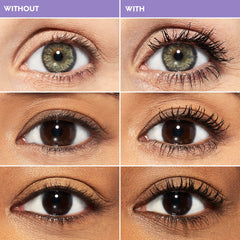 Urban Decay Perversion Volumizing Mascara wand bristle detail showing lash separation and lift.