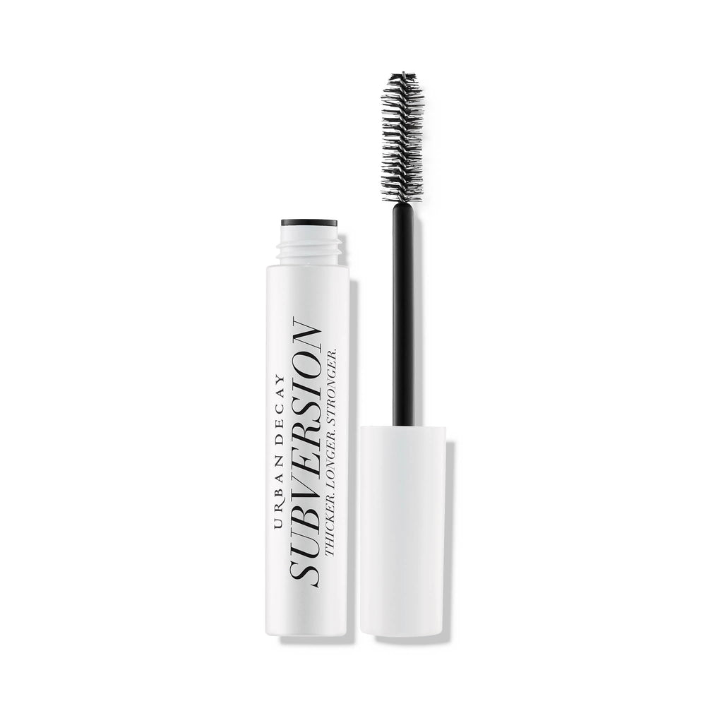 Urban Decay Subversion Lash Primer bottle and wand for lash prep and lengthening.