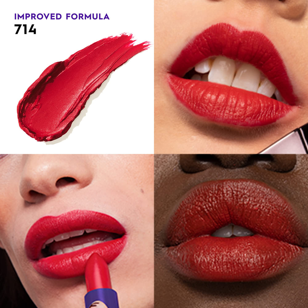 Urban Decay Vice Hydrating Lipstick 714 swatch in matte finish