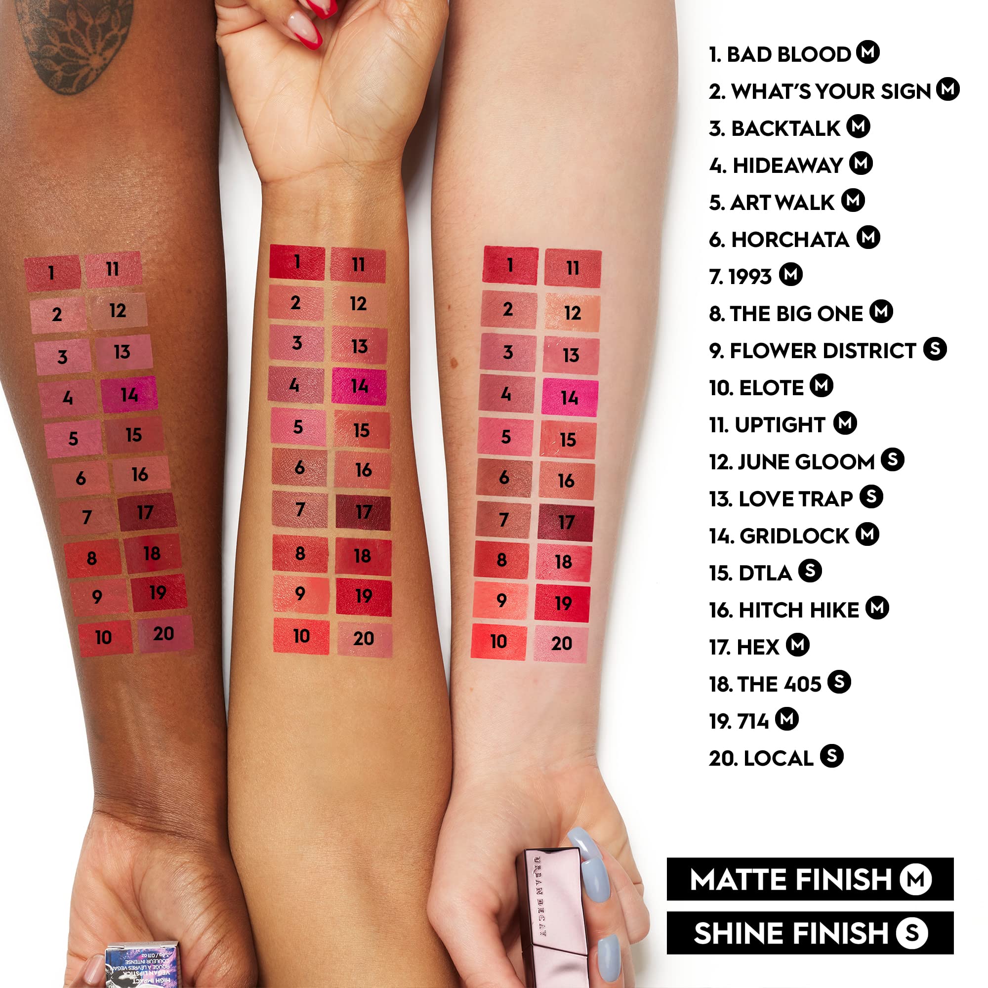 Urban Decay Vice Hydrating Lipstick Local Sheer Mauve Pink ingredients include aloe vera and avocado oil.
