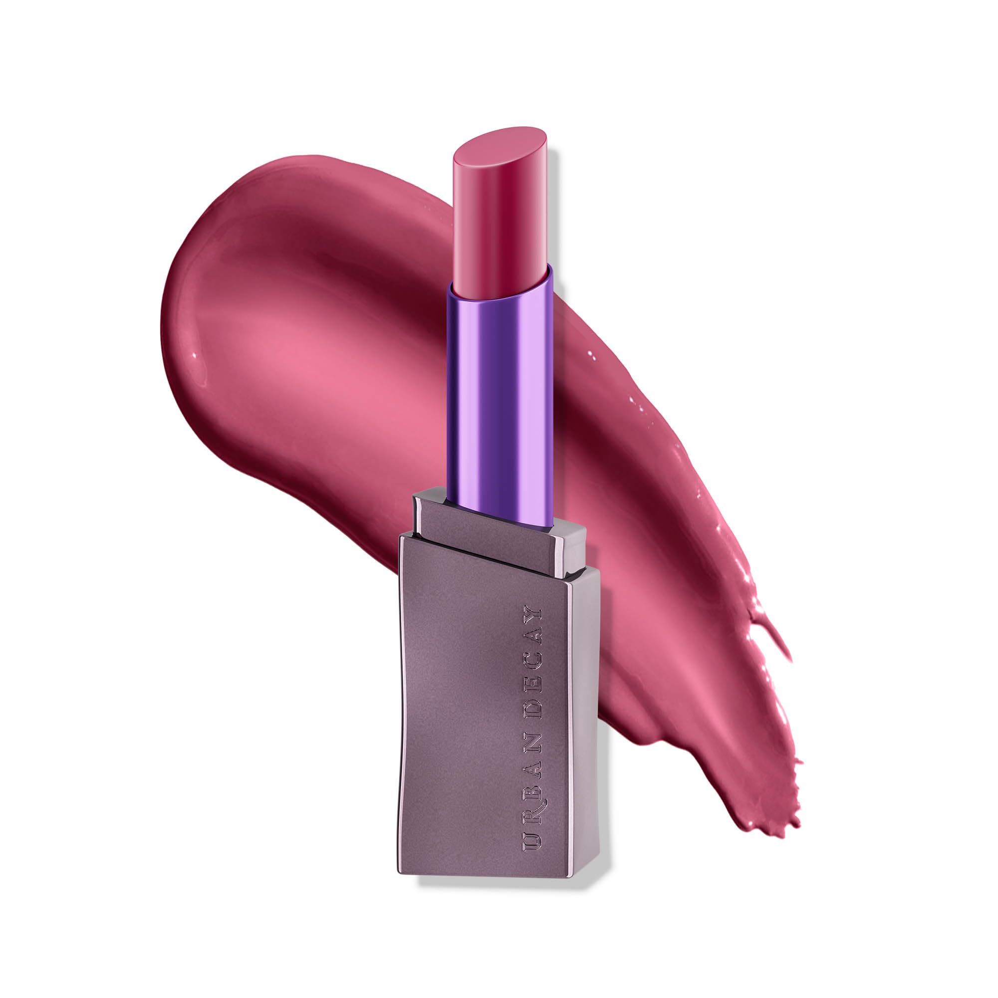 Urban Decay Vice Hydrating Lipstick Love Trap applies smoothly with long-wear nourishment.