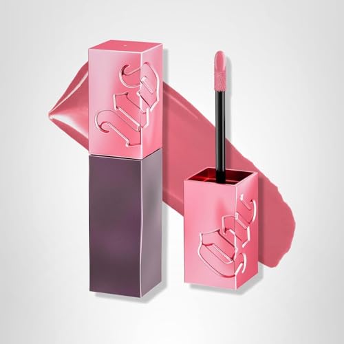 Urban Decay Vice Lip Bond Cuffed Up close-up shows wearable pink lip color