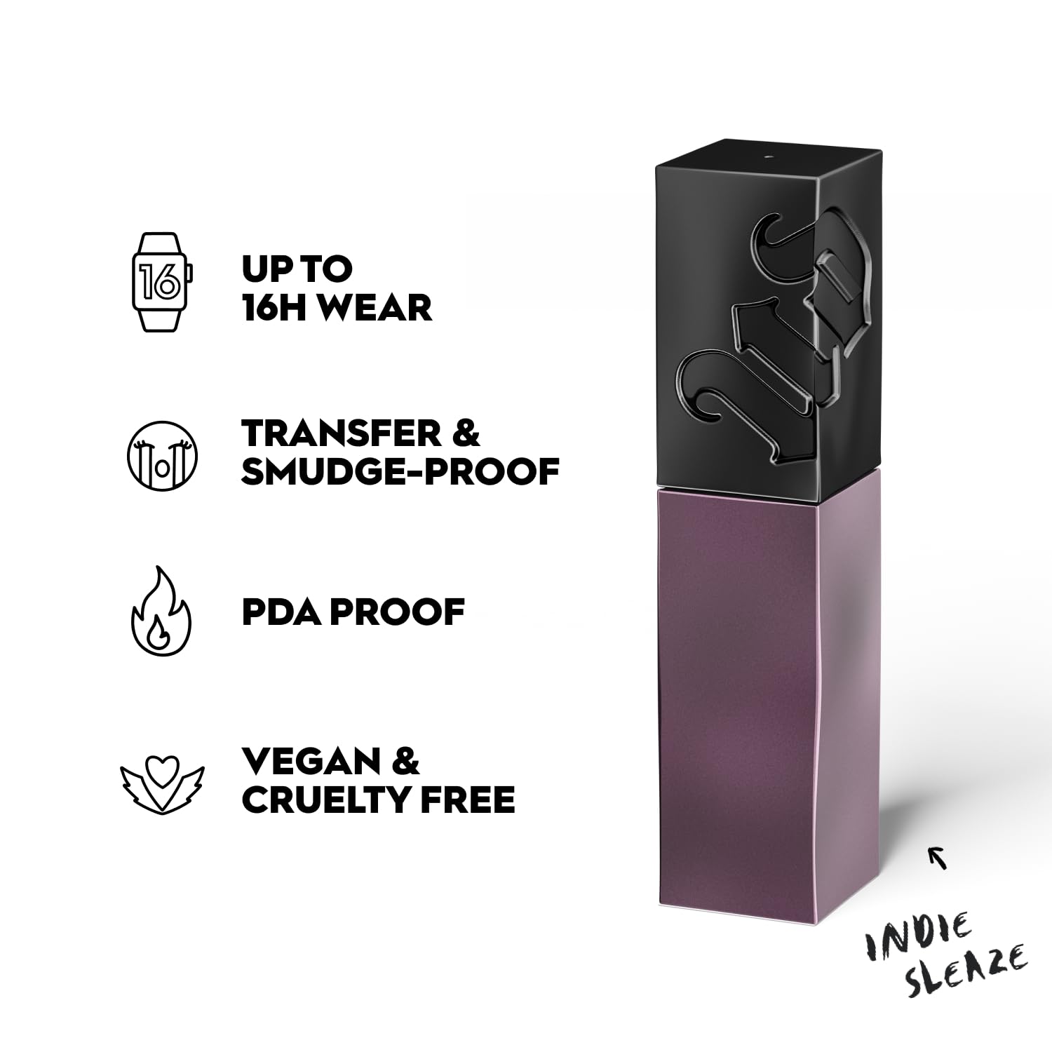 Urban Decay Vice Lip Bond shake before apply demonstrates activation for rich color