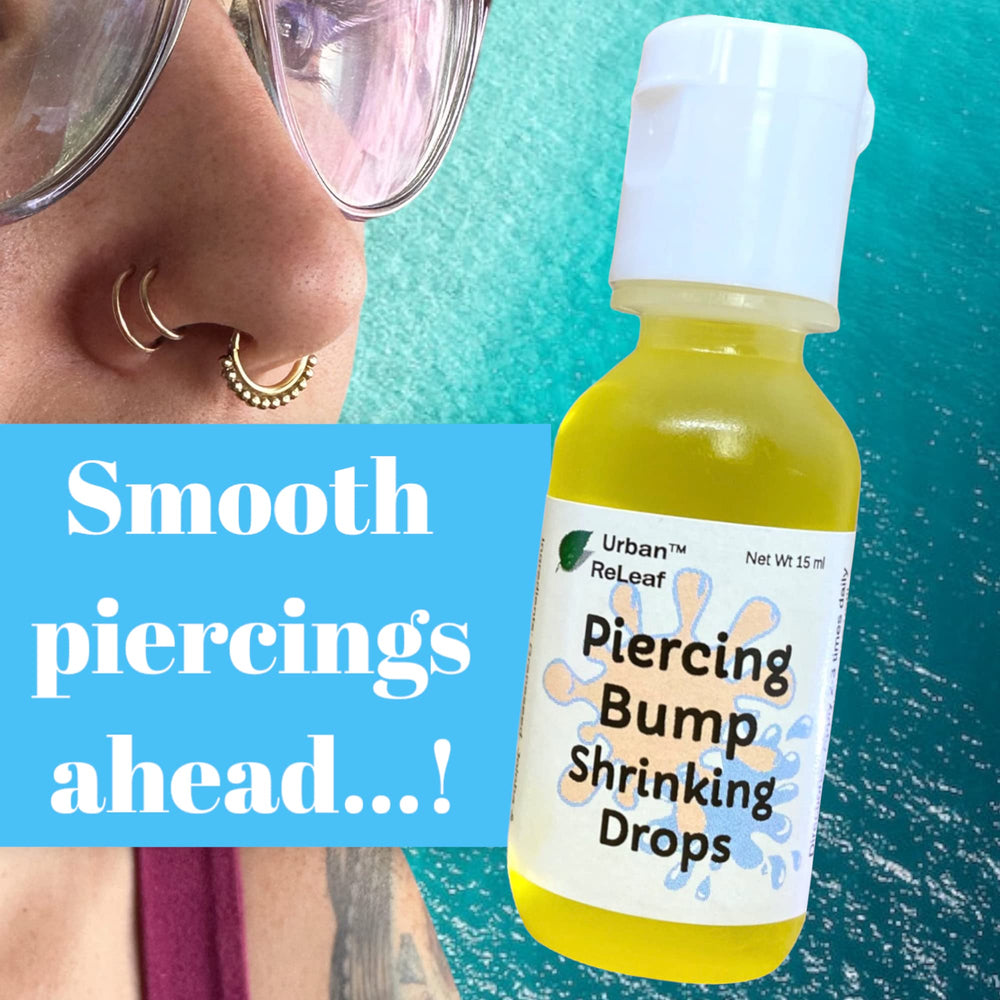 Urban ReLeaf piercing drops USA-made label signals quality you can trust.