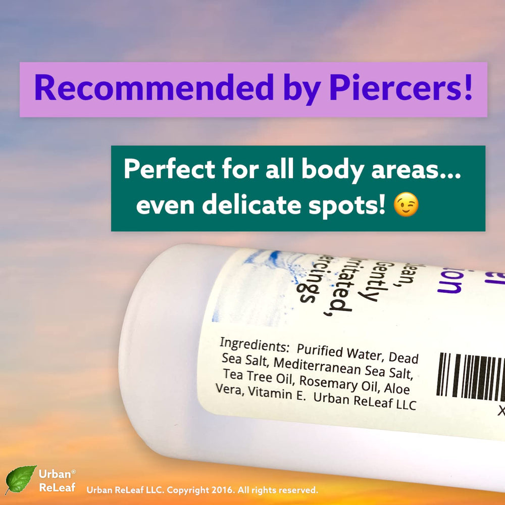 Urban ReLeaf Rosemary Oil bottle helps shrink tissue swelling for smoother skin