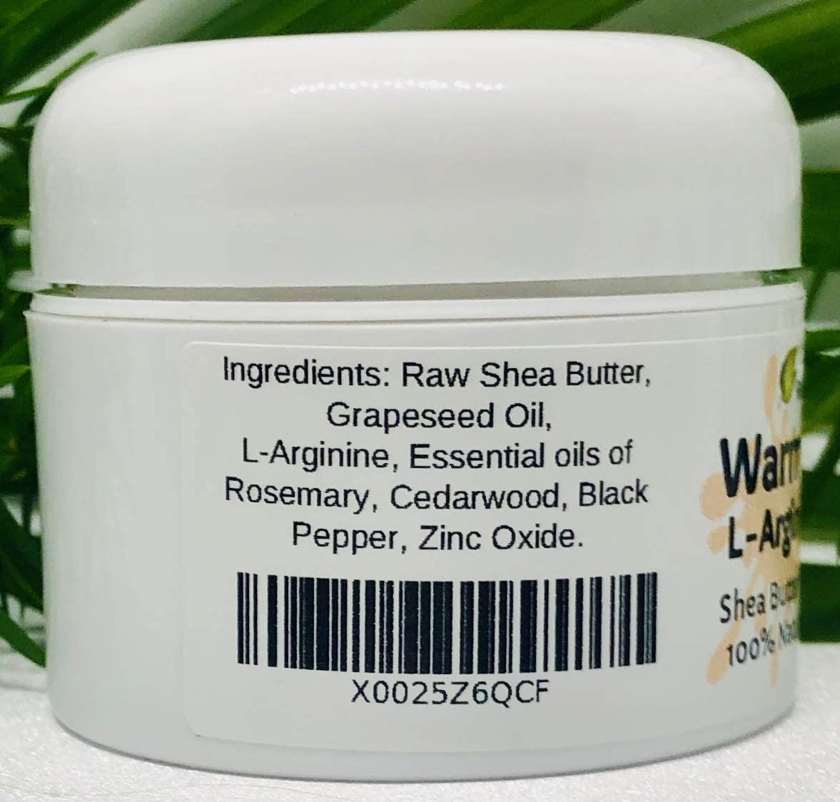 Using Urban ReLeaf Warm Relief Salve in hand for gentle warming massage