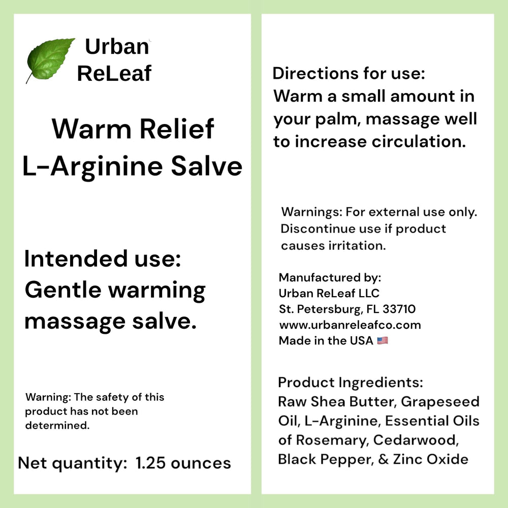 Urban ReLeaf salve proudly made in the USA