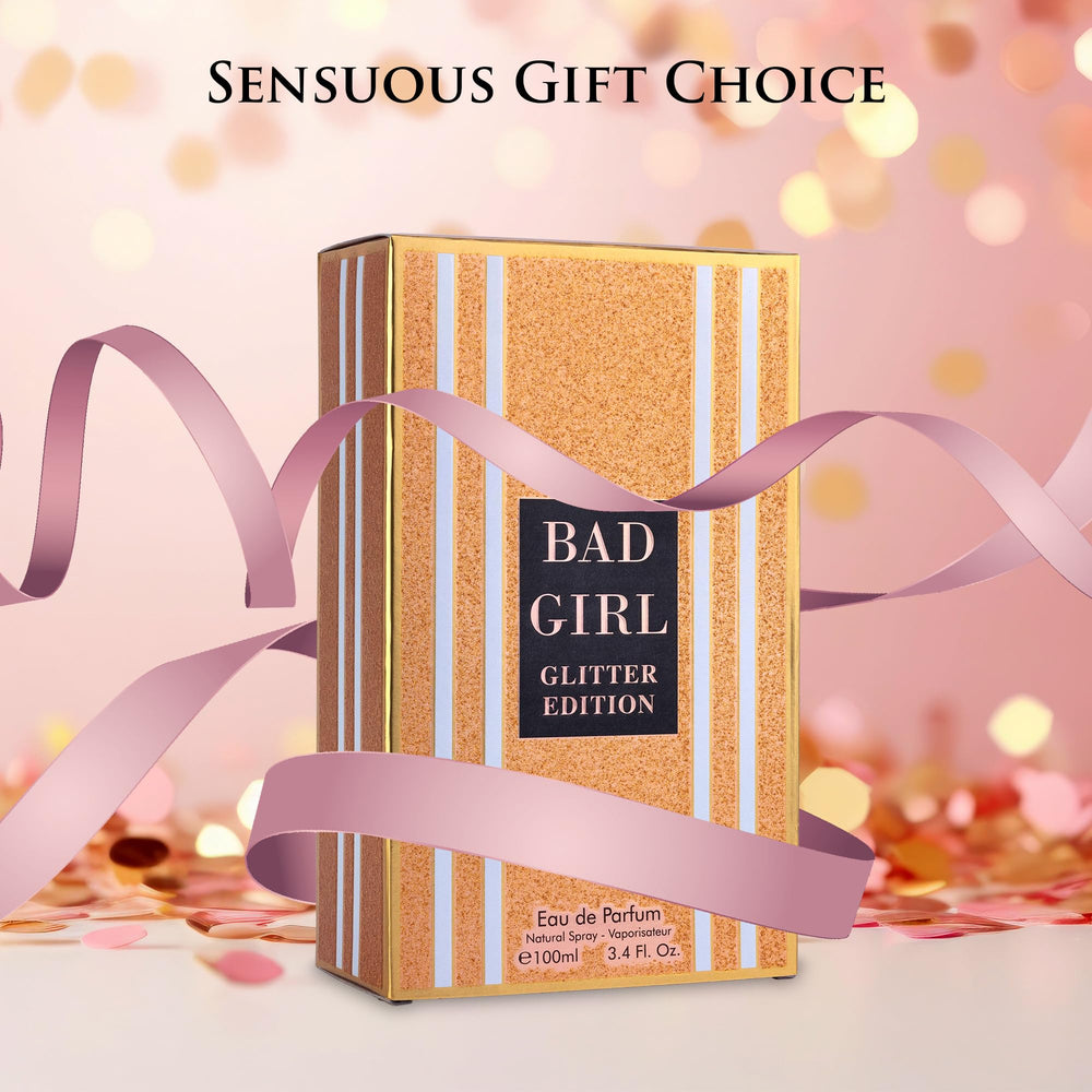 Urban Collection Bad Girl Glitter Edition daily-use bottle suits day-to-night wear.