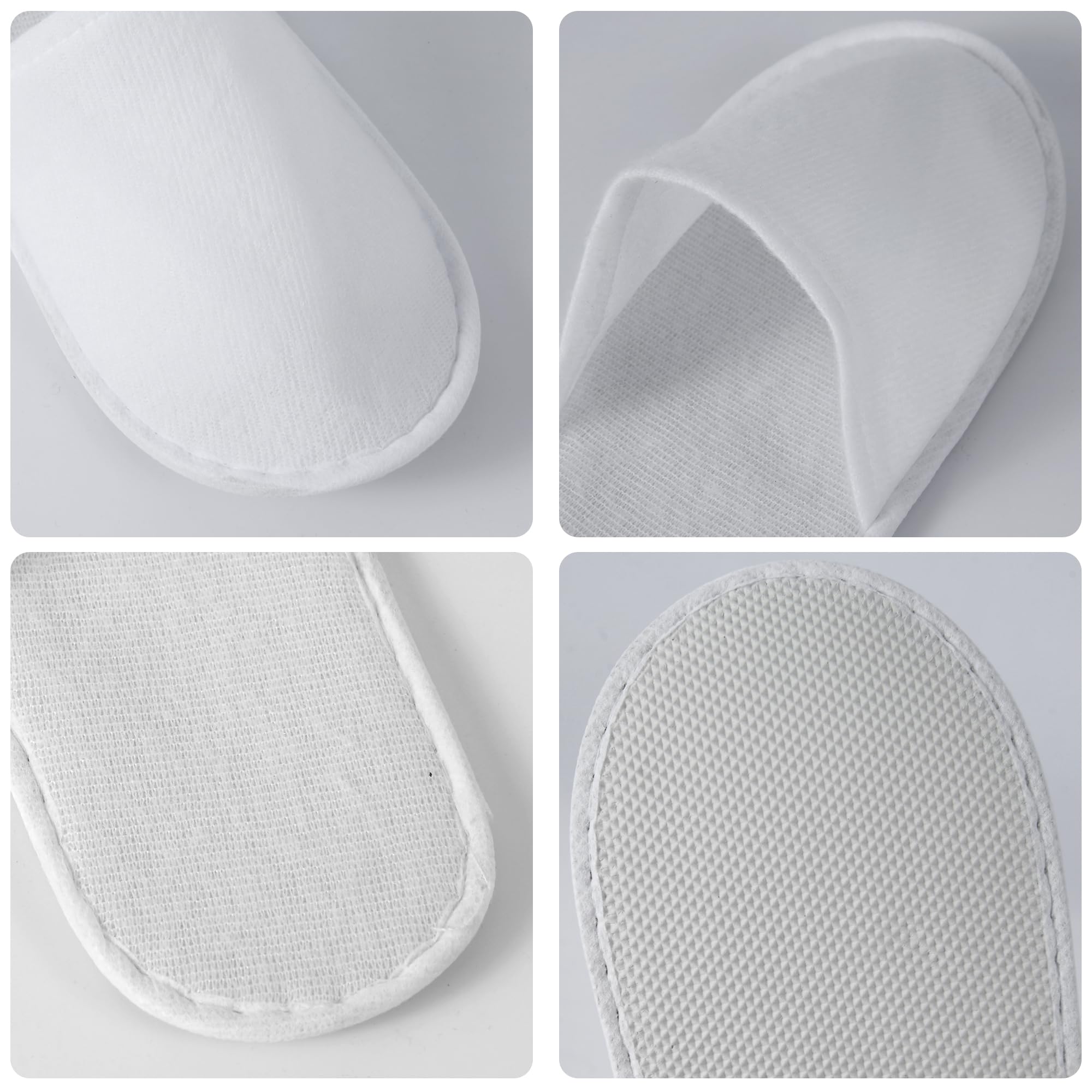 UrbanRoots bulk slippers for hotels include convenient pouch packaging for quick restocking