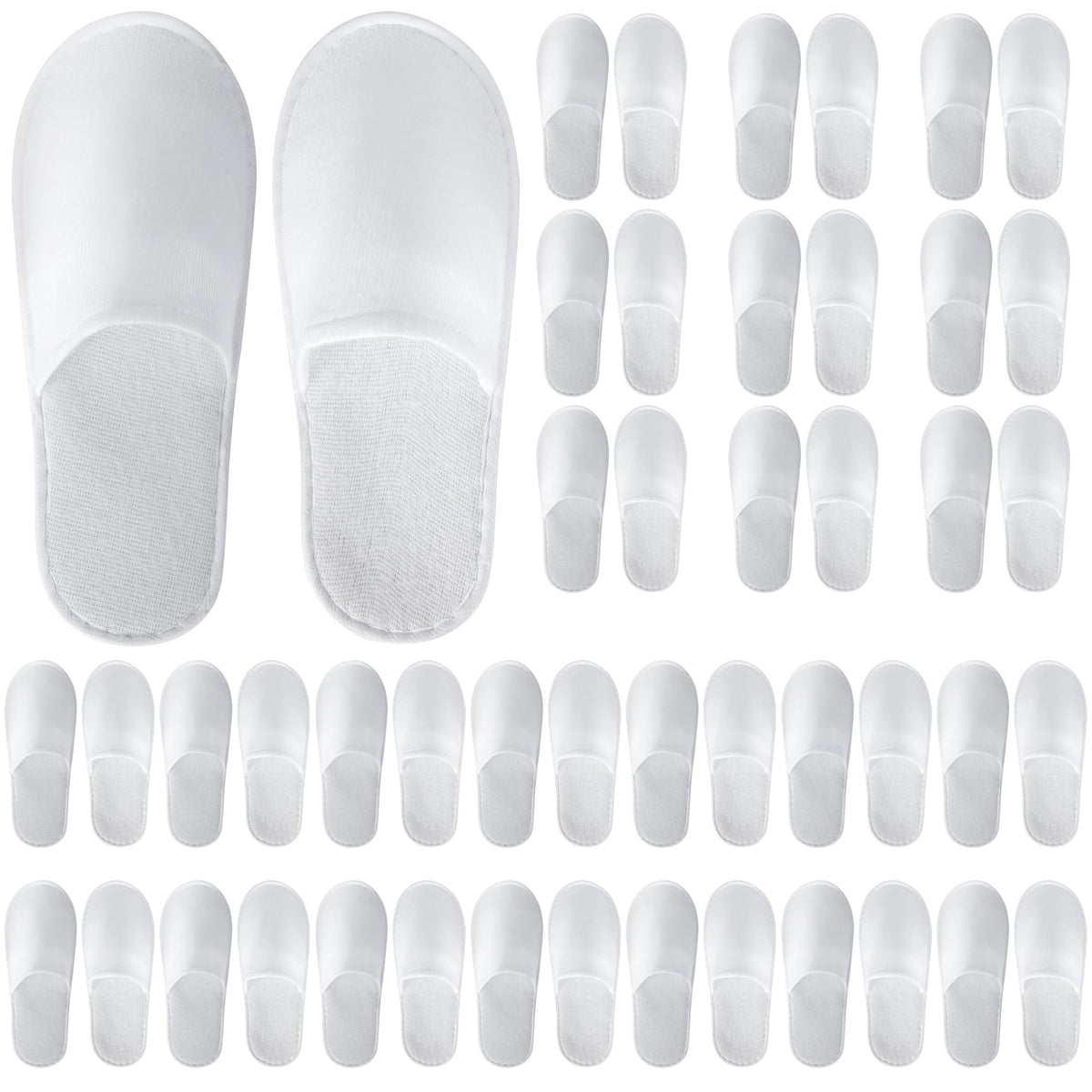UrbanRoots disposable slippers individually packaged for pristine guest welcome and easy distribution