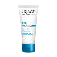 Uriage Eau Thermale Moisturizing Face Cream bottle closeup showing lightweight hydration