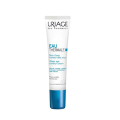 Uriage Water Eye Contour Cream tube close-up for hydrating under-eye care.