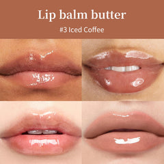 URQT Lip Butter Balm natural oils detail highlights nourishing oil blend.