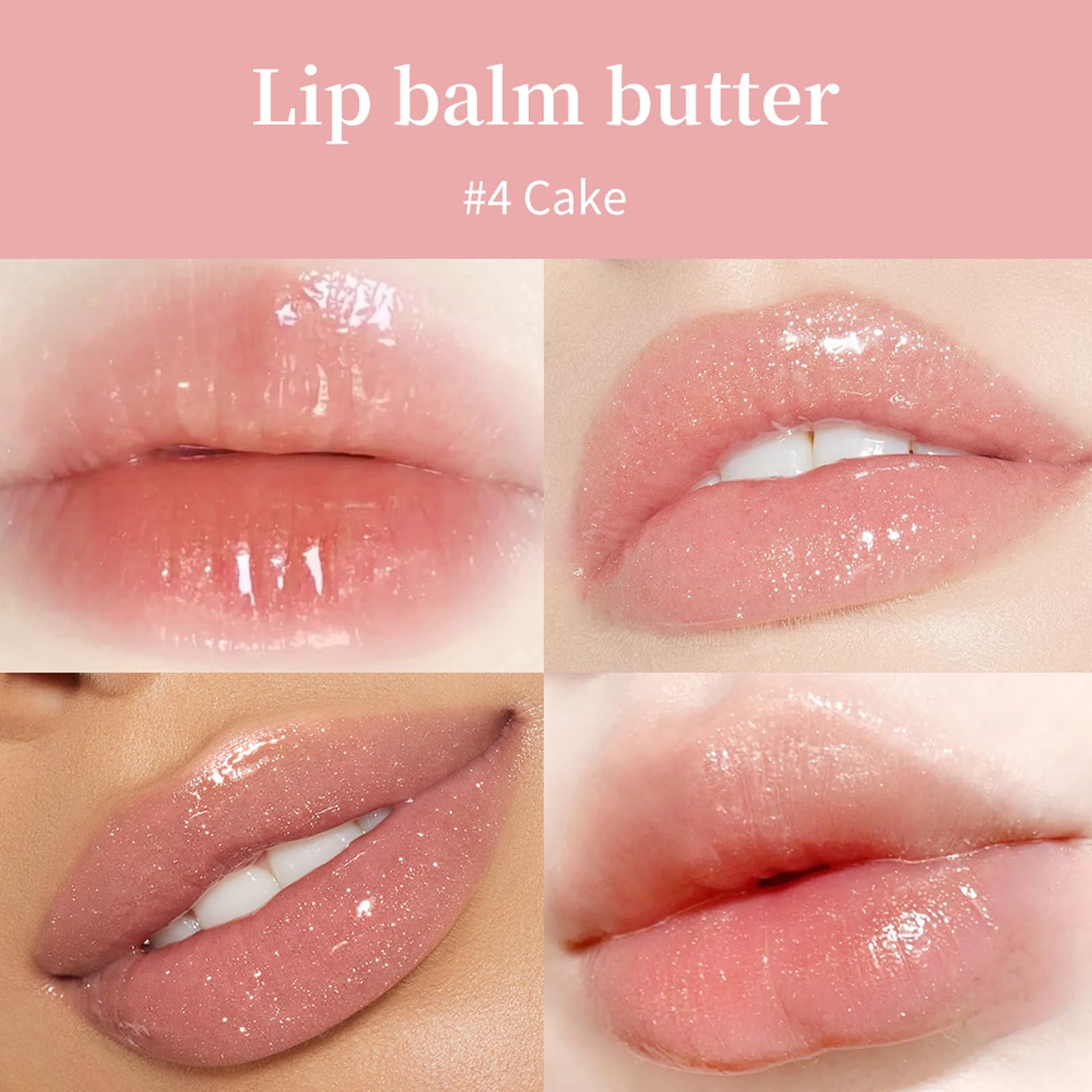 URQT Lip Butter Balm tube demonstrates a smooth glide for quick hydration.
