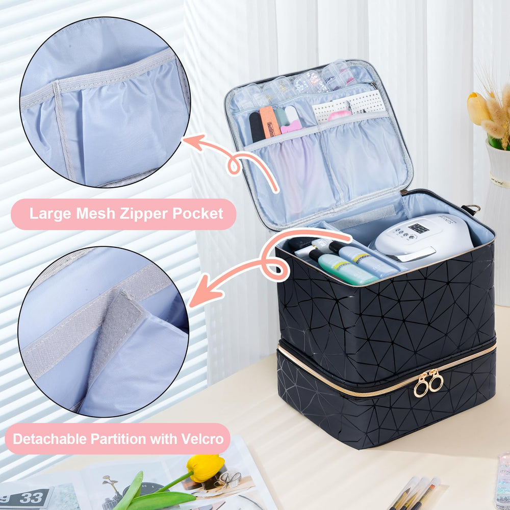 Uross bag highlights easy-carry handle for on-the-go nail setups