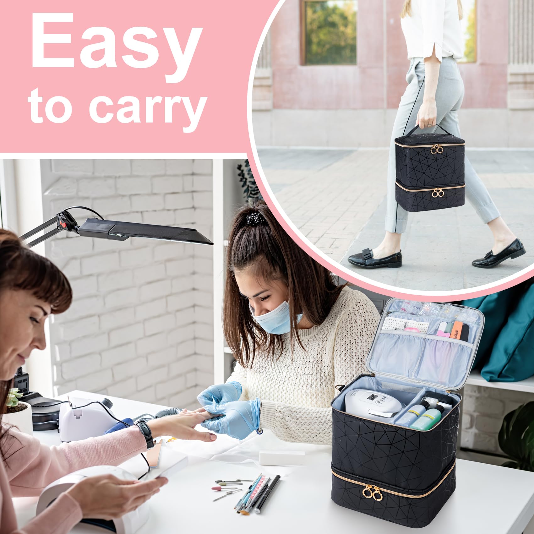 Uross bag in use shows multi-scenario versatility from home storage to travel