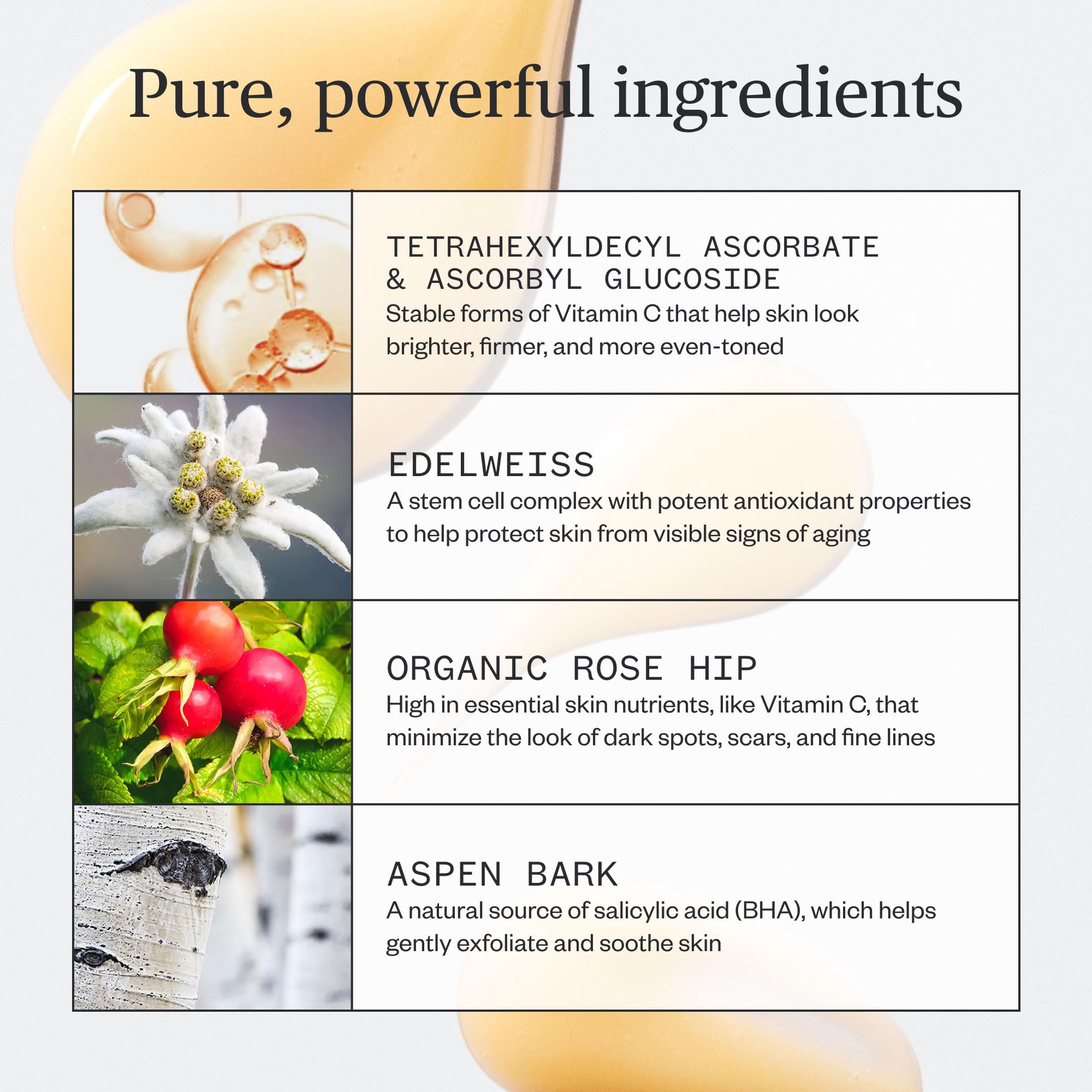 Ursa Major Brighten Up Serum label close-up showcases clean vegan formula