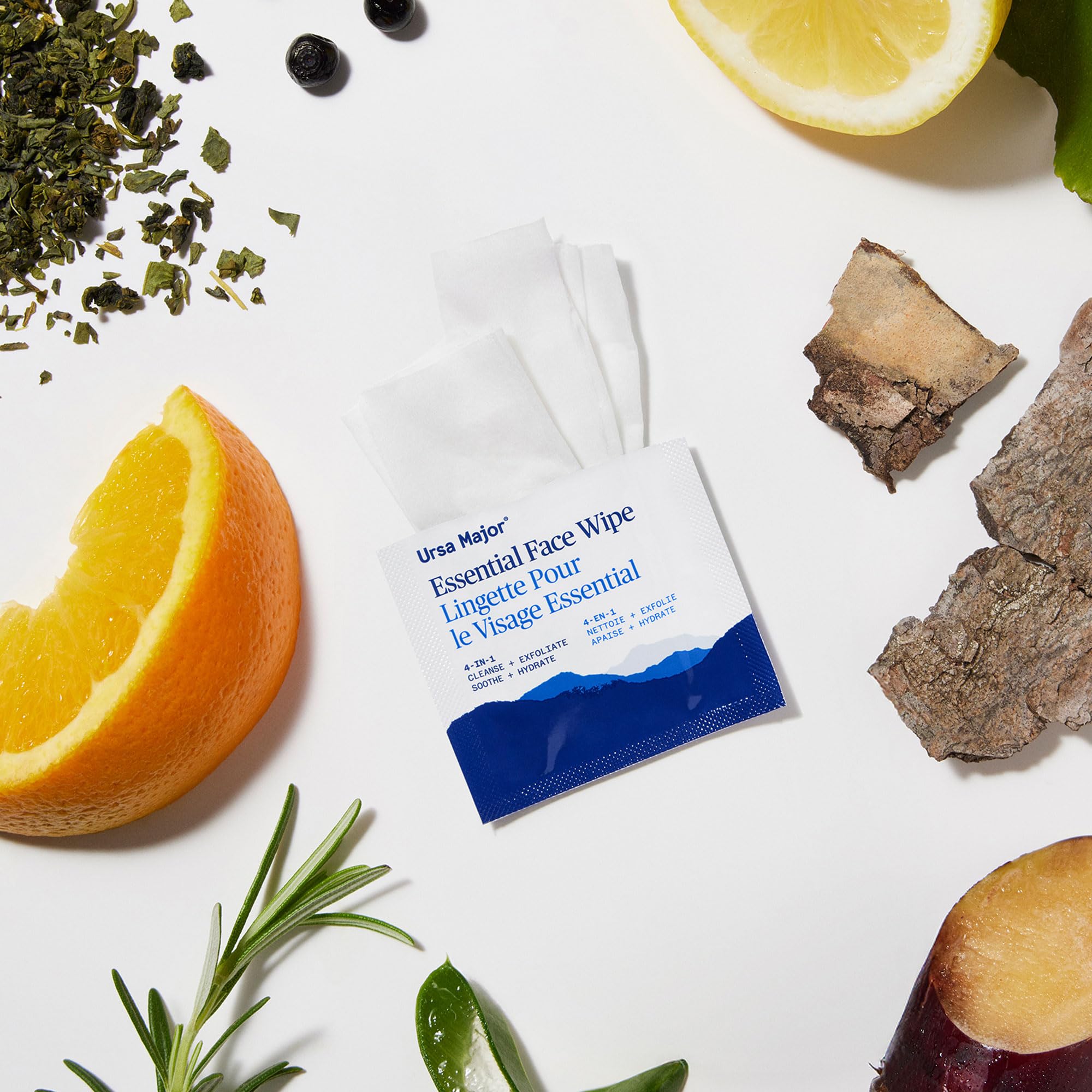 Ursa Major Essential Face Wipes after-workout cleanse for refreshed skin.