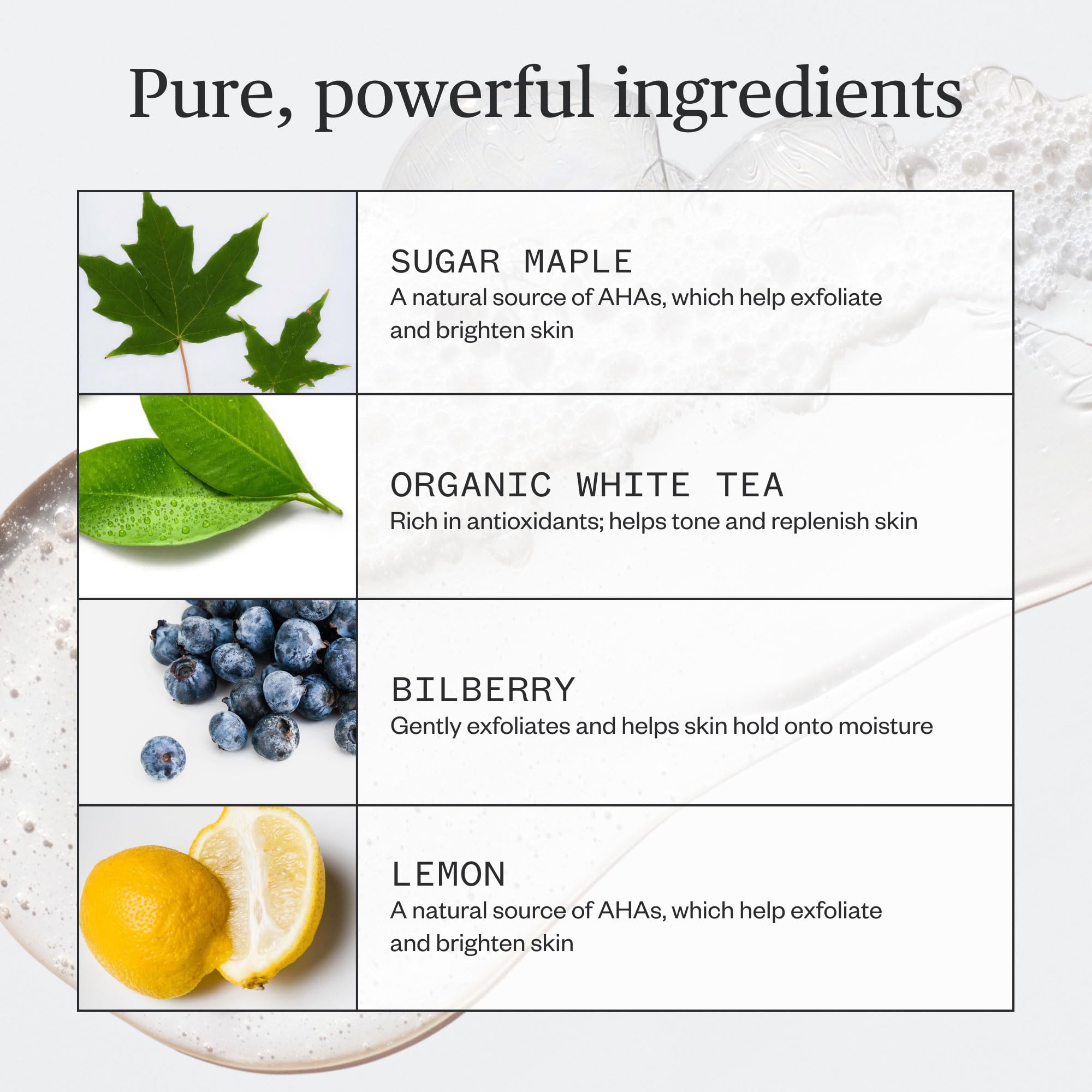Ursa Major Fantastic Face Wash sugarcane brightening for radiant skin