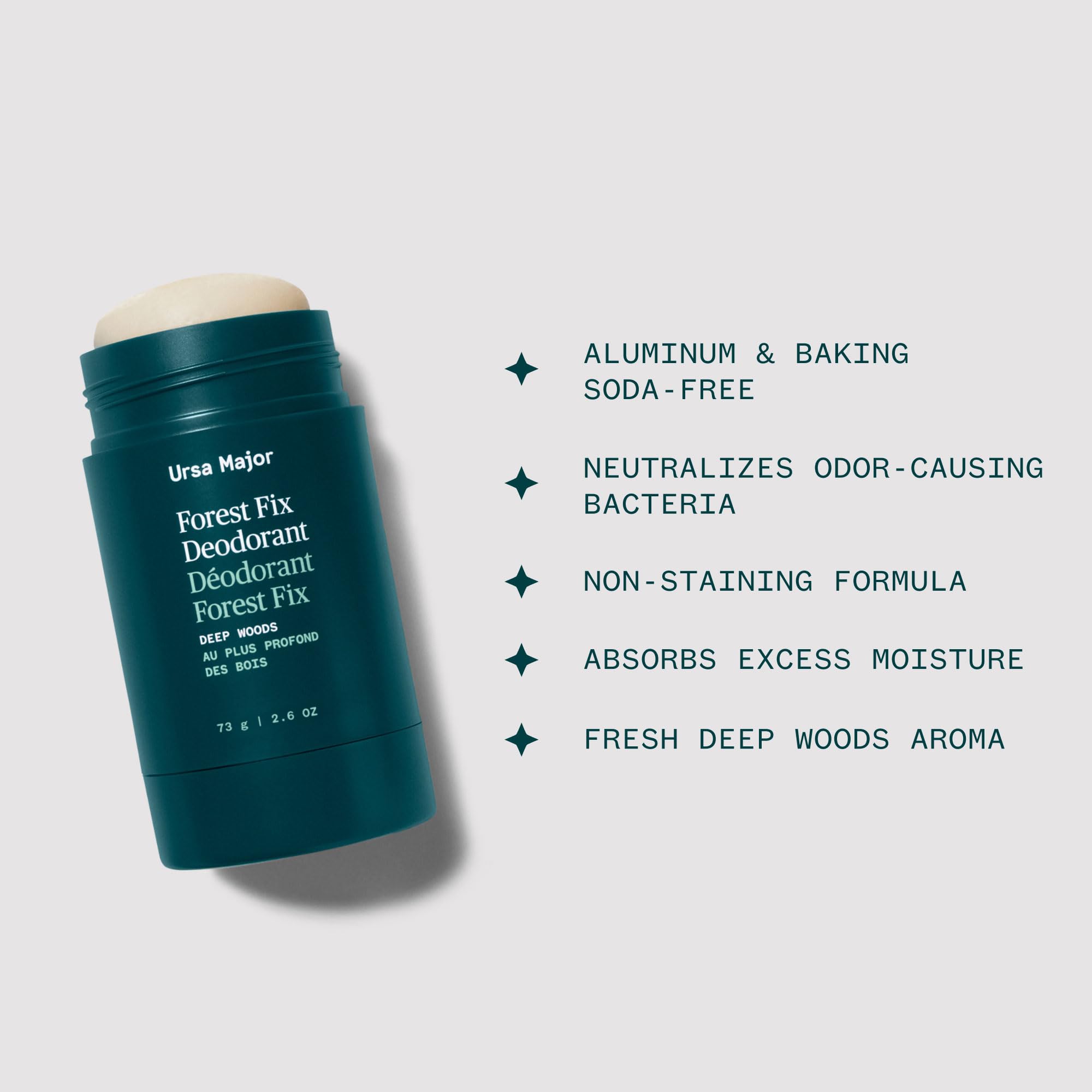 Ursa Major Forest Fix non-toxic-formula emphasizes aluminum and fragrance-free.