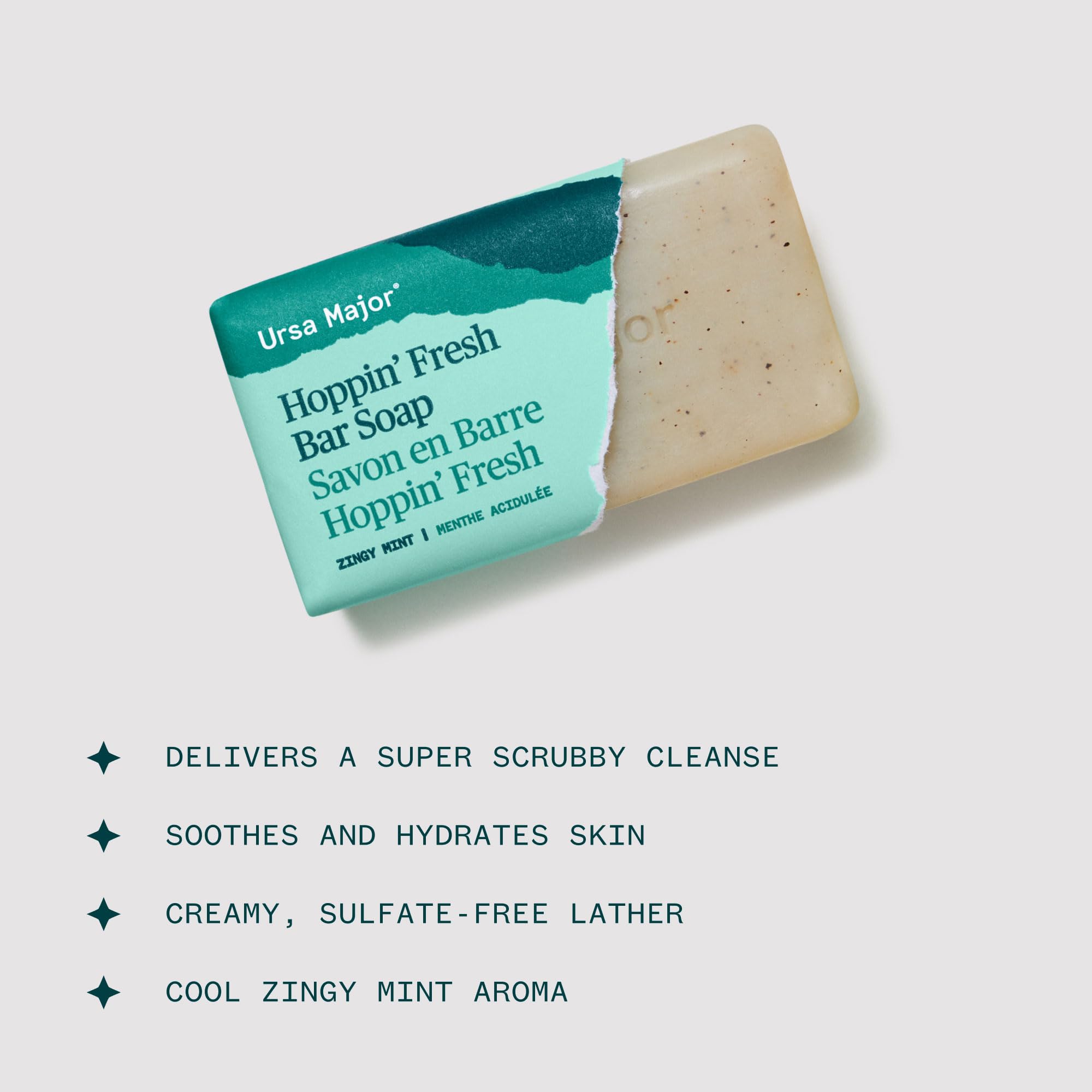 Ursa Major Hoppin' Fresh palm-oil label underlines sustainable sourcing