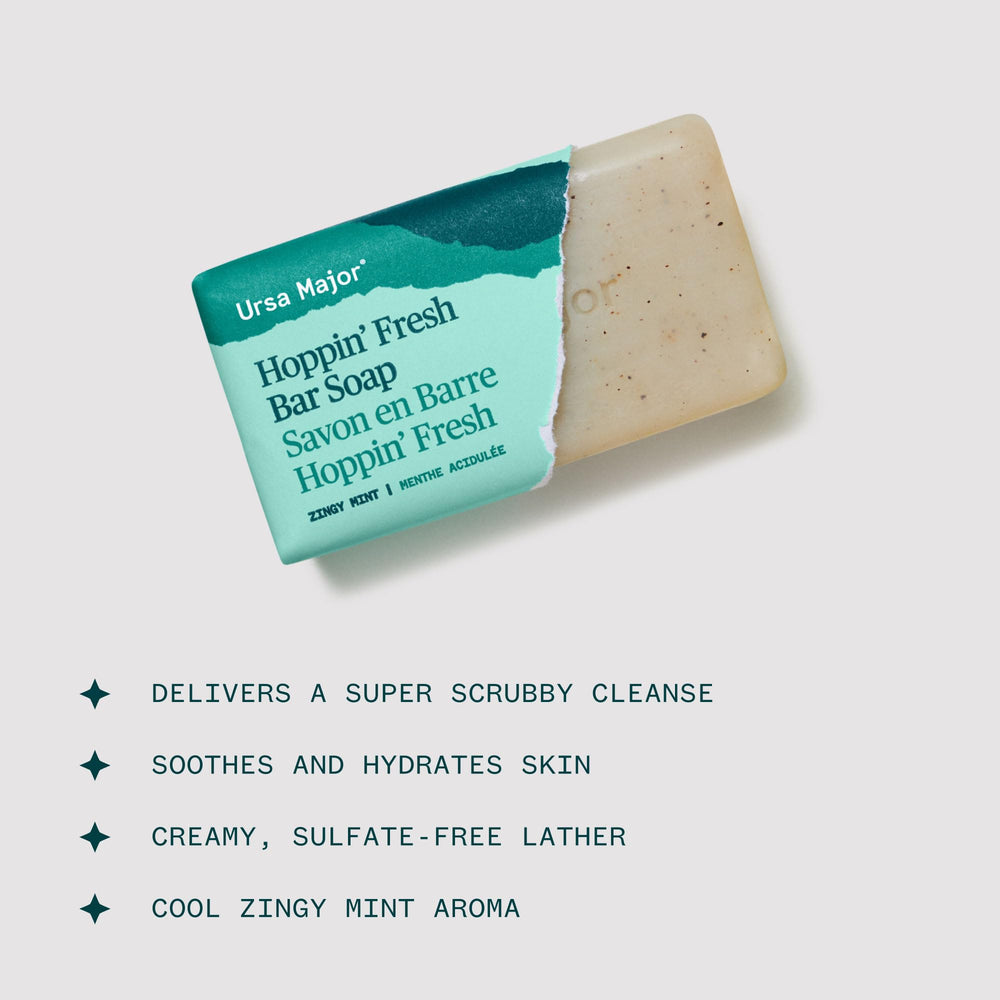 Ursa Major Hoppin' Fresh palm-oil label underlines sustainable sourcing