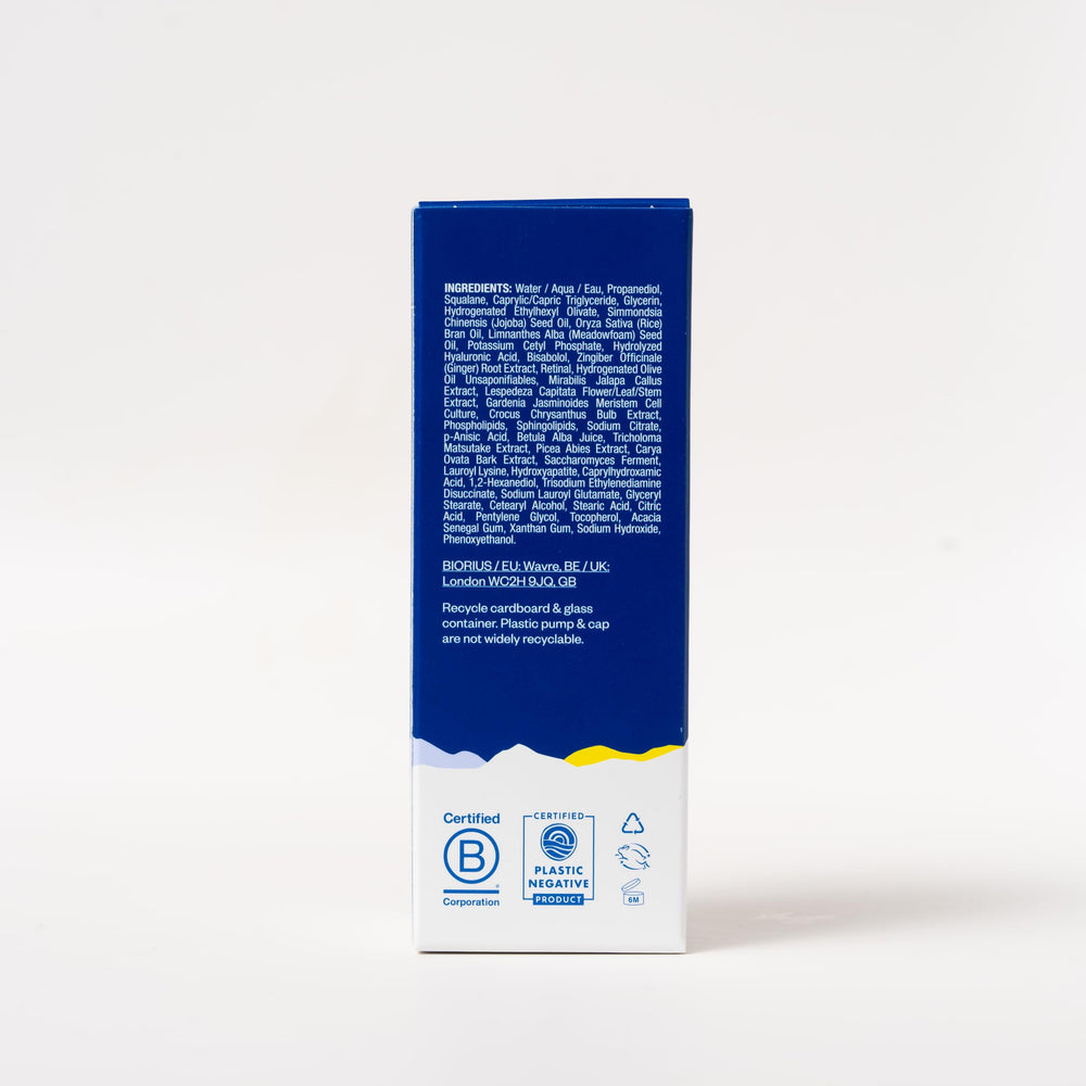 Ursa Major Lunar Bloom Retinal Serum night routine visuals for calm evenings