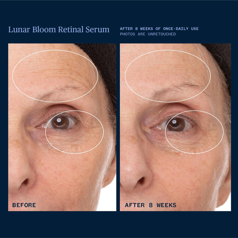 Ursa Major Lunar Bloom Retinal Serum packaging label details
