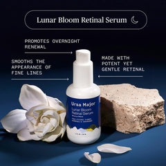 Ursa Major Lunar Bloom Retinal Serum pump dispense for easy use