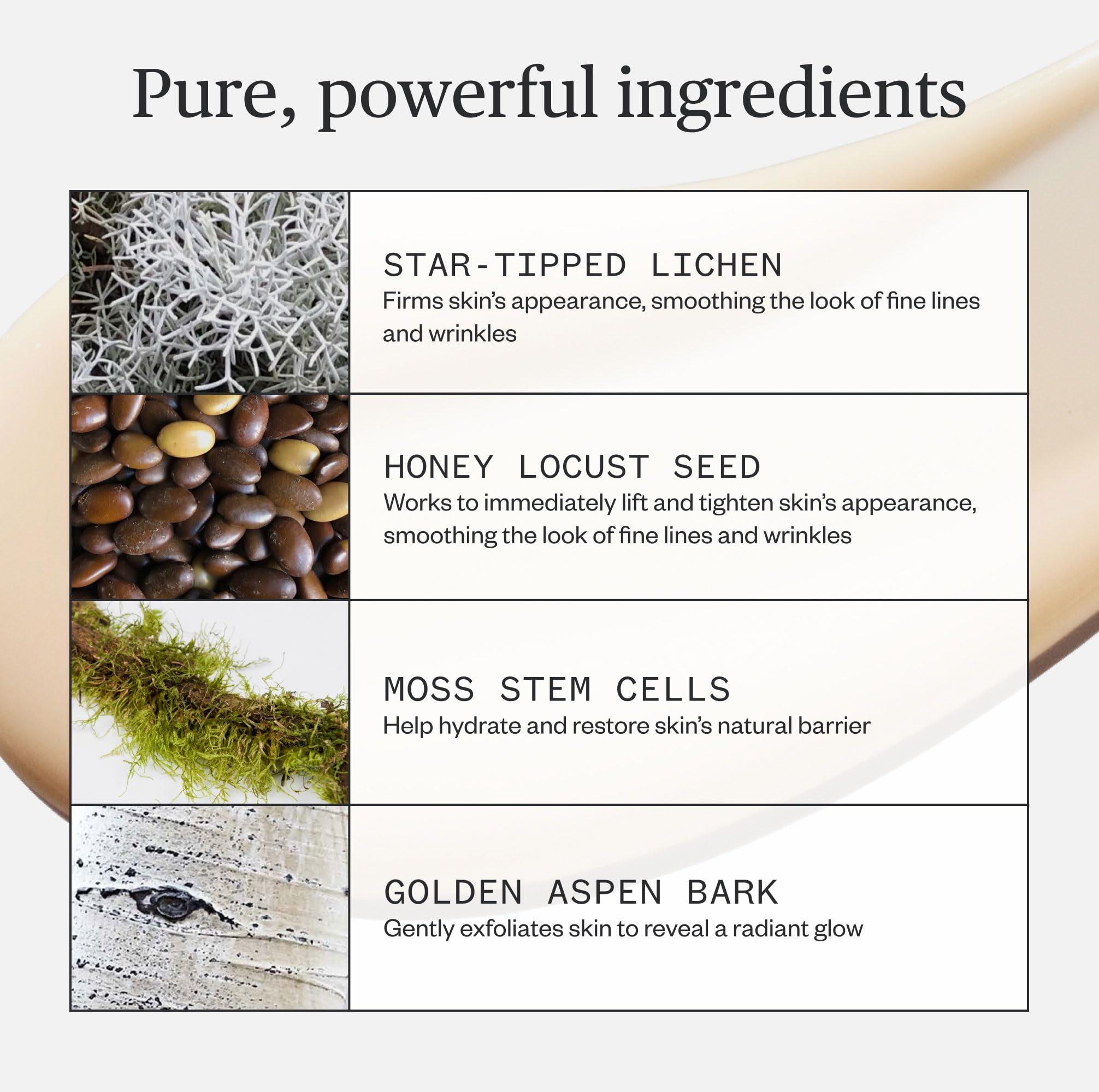 Ursa Major Mountain Glow serum aroma notes of honey-linden-wild birch enhance morning ritual.
