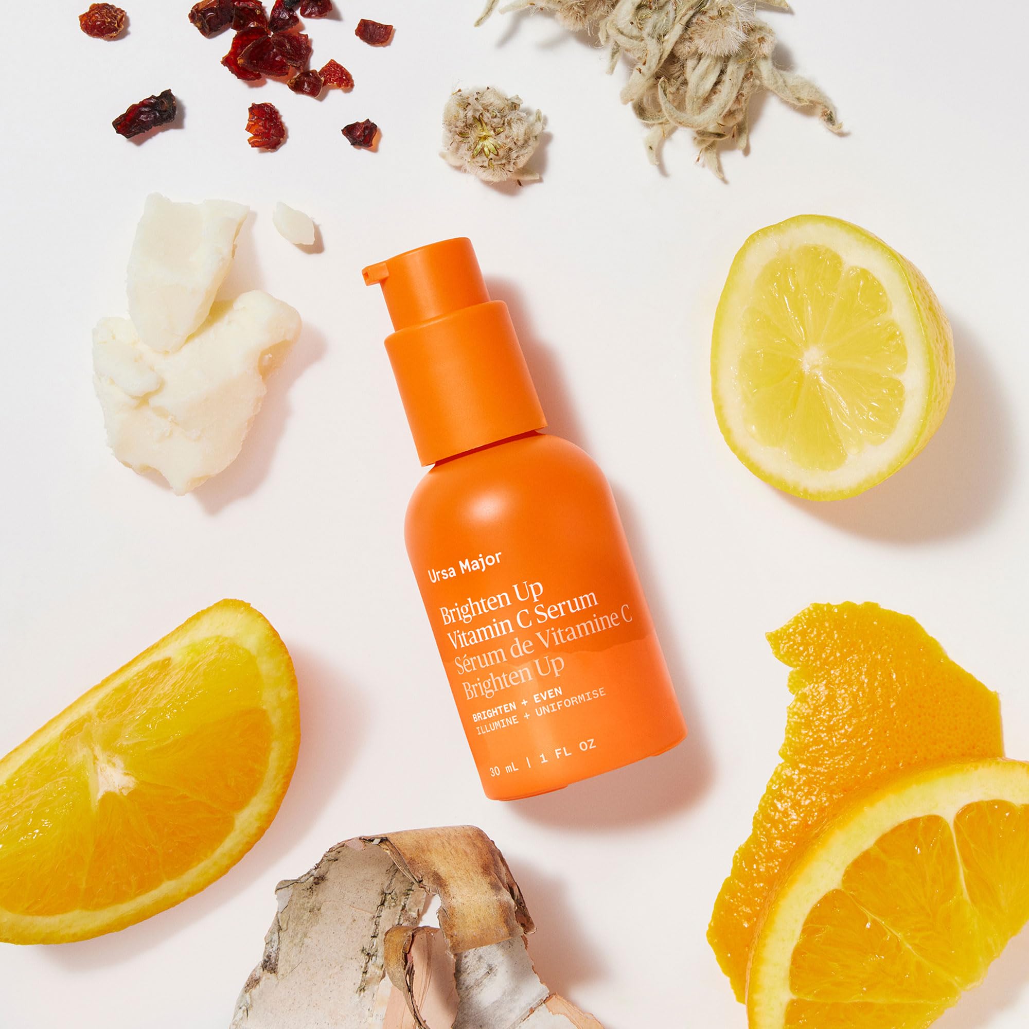 Ursa Major Rose Hip hydration scene demonstrates nourishing moisture