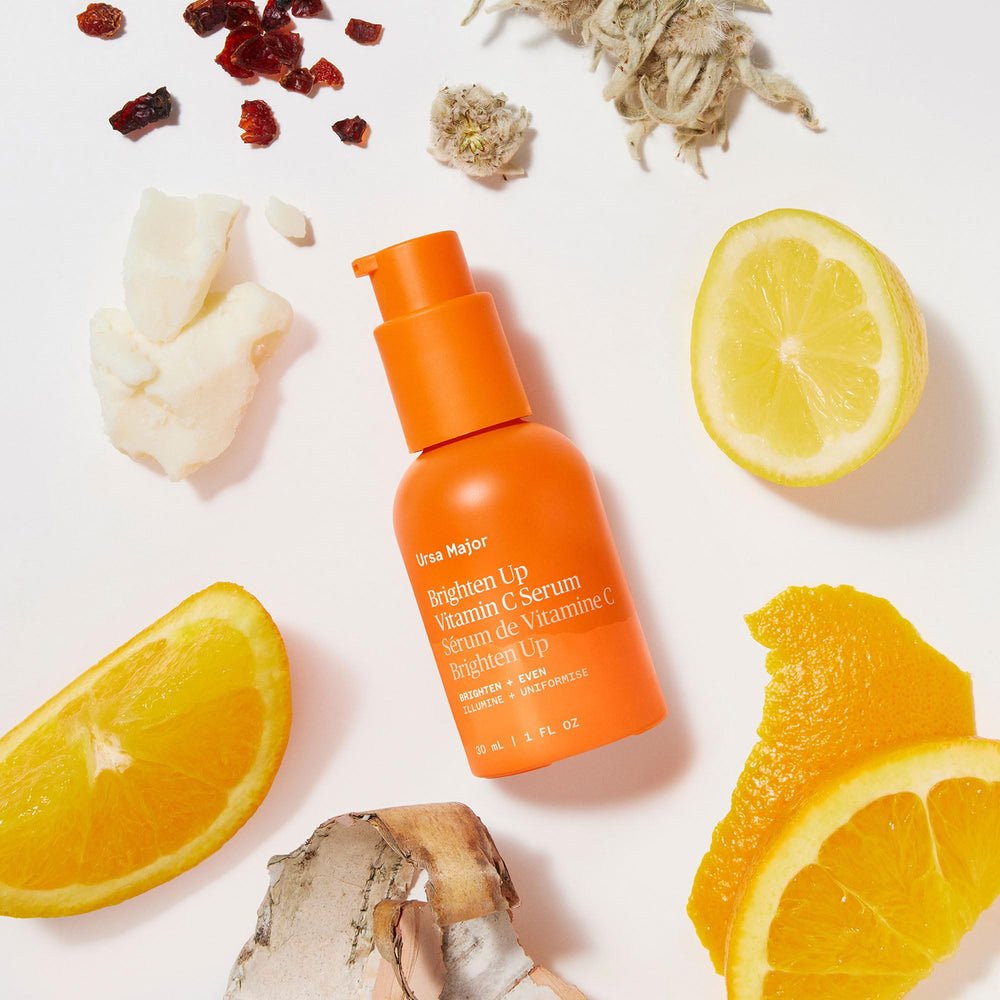 Ursa Major Rose Hip hydration scene demonstrates nourishing moisture