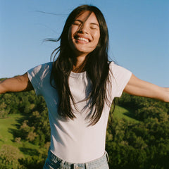 Ursa Major Hoppin' Fresh deodorant apply-glide demonstrates quick odor-control for mornings.